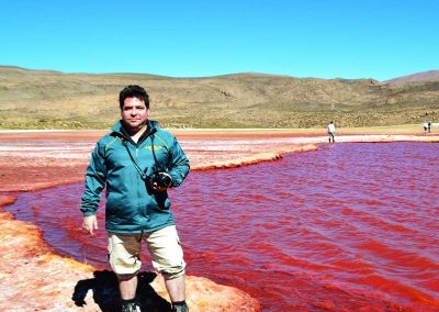 La Misteriosa Laguna Roja