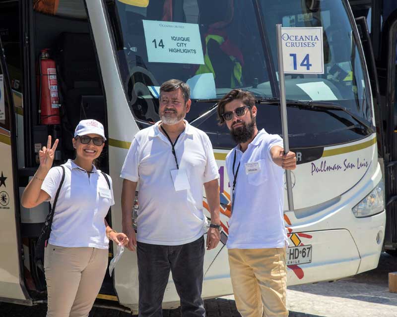 Guías listos para operación crucero Guías listos para operación crucero