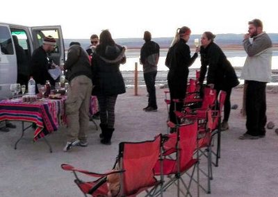 Salar de Atacama, Ojos del Salar y Laguna Tebinquinche