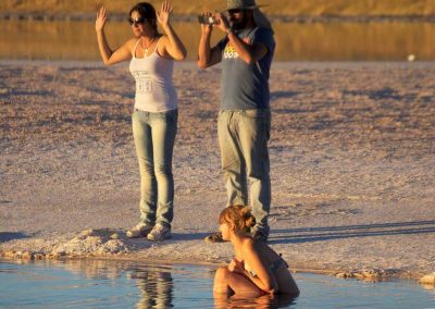 Salar de Atacama, Ojos del Salar y Laguna Tebinquinche
